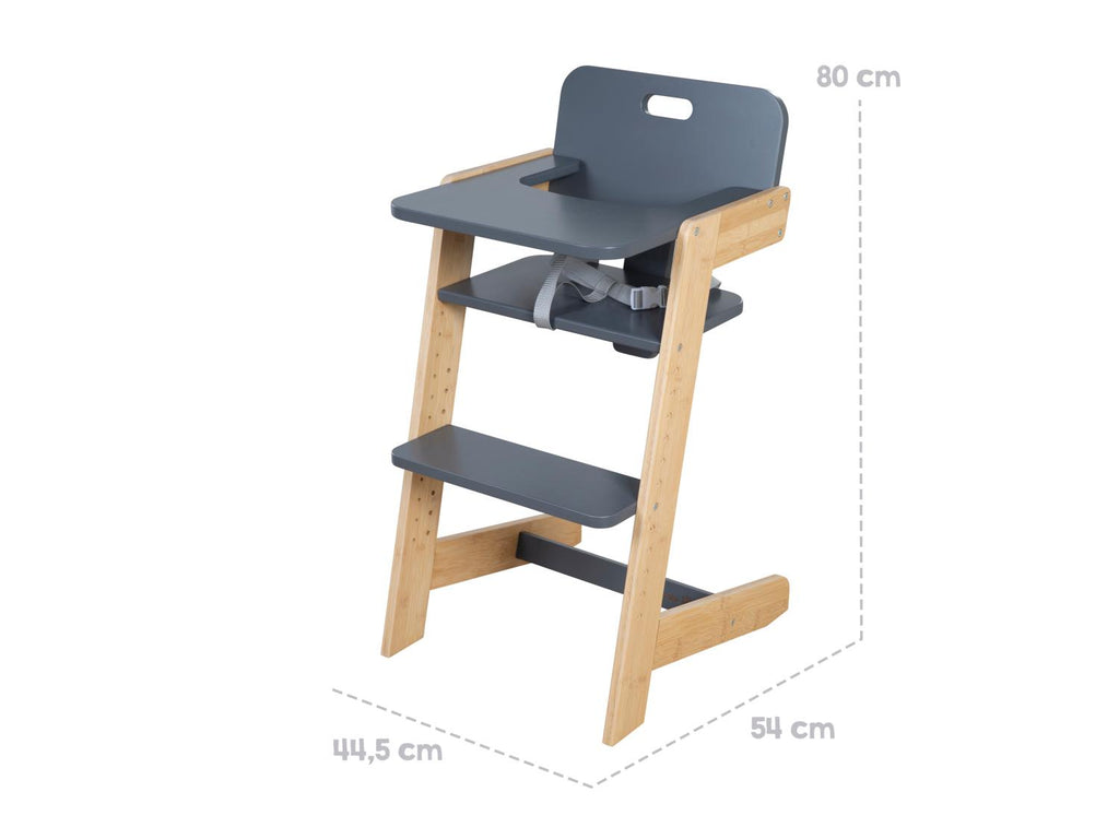 Chaise haute évolutive
