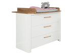 Commode à langer Ava, avec plan à langer amovible