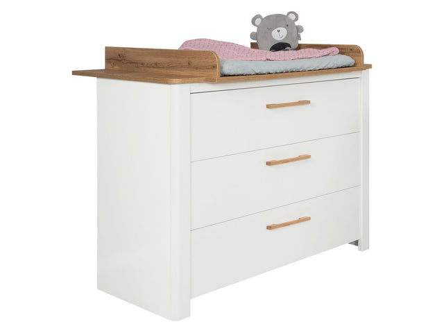 Commode à langer Ava, avec plan à langer amovible