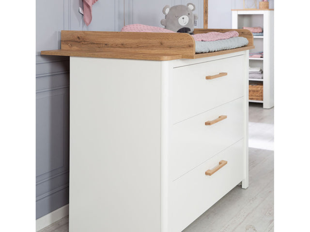 Commode à langer Ava, avec plan à langer amovible