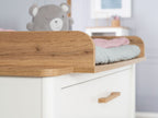 Commode à langer Ava, avec plan à langer amovible