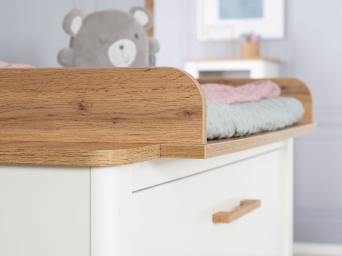Commode à langer Ava, avec plan à langer amovible