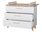 Commode à langer Caro, avec plan à langer amovible