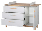 Commode à langer Caro, avec plan à langer amovible