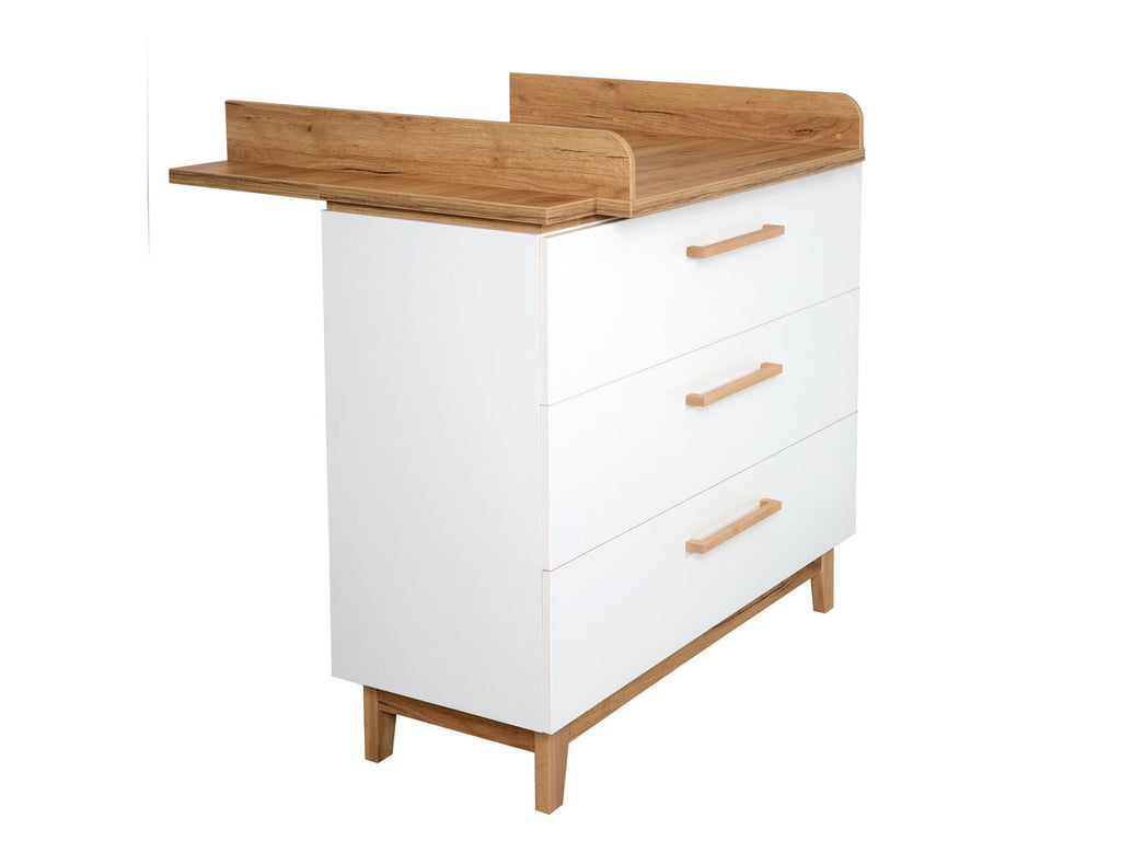 Commode à langer Finn, avec plan à langer amovible