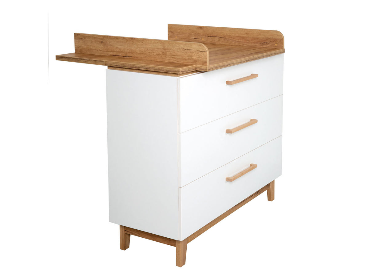 Commode à langer Finn, avec plan à langer amovible