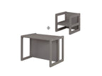 Ensemble de table et chaises pour tout-petits « Montessori 3 en 1 », 2 pièces