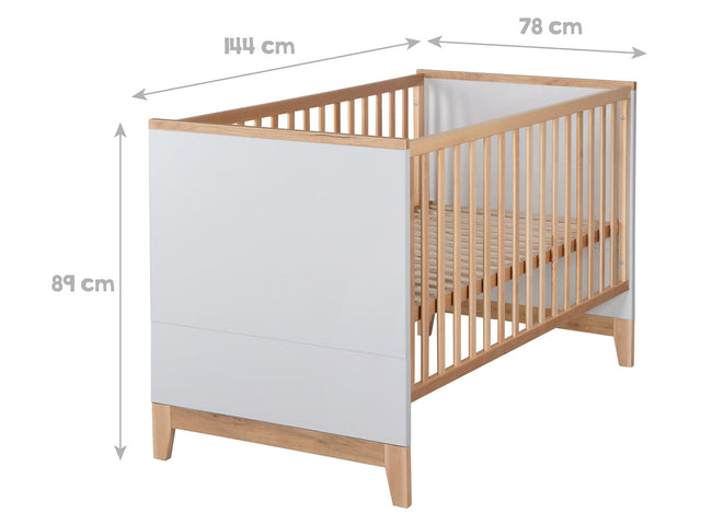 Lit bébé évolutif Caro, 70 x 140 cm