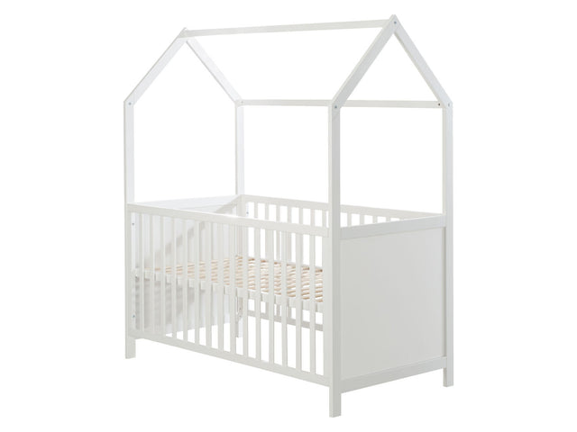 Lit cabane 70x140, réglable en hauteur