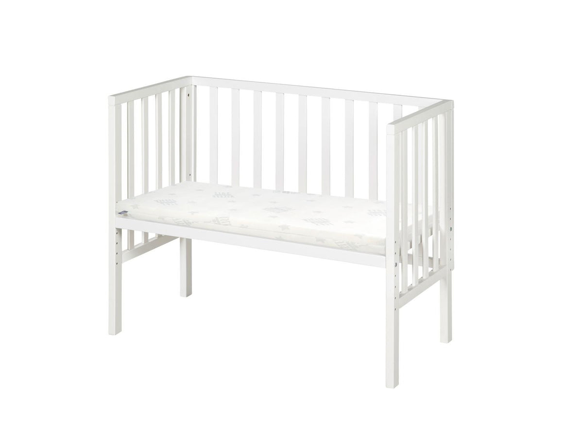Lit co-dodo 2en1 avec barrière + matelas