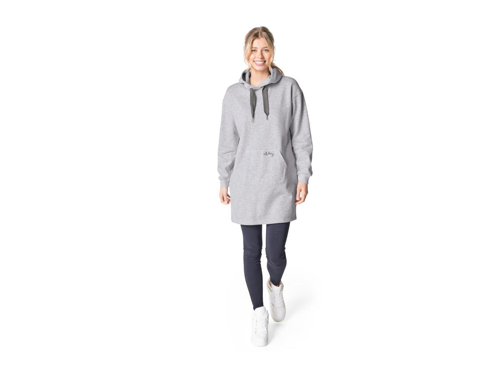 Robe sweat femme en coton