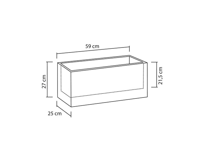 Bac à plantes Cube Box, 21 L ou 35,5 L