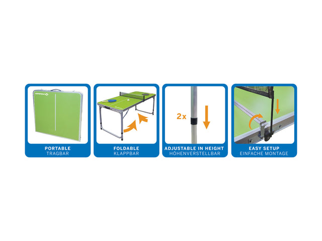 Table de ping-pong portable Midi