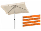Parasol rectangulaire Locarno
