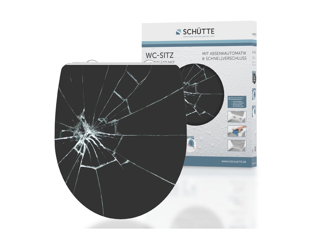 Abattant WC High Gloss, avec fermeture en douceur
