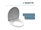 Abattant WC High Gloss, avec fermeture en douceur