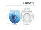 Abattant WC High Gloss, avec fermeture en douceur
