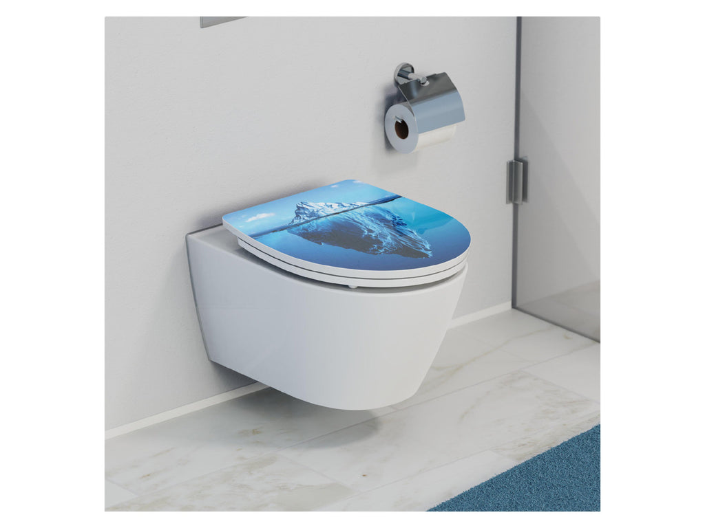 Abattant WC High Gloss, avec fermeture en douceur