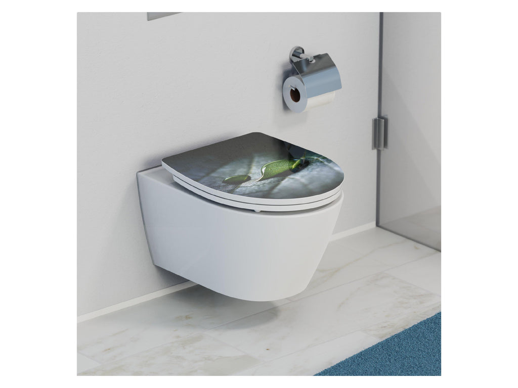 Abattant WC High Gloss, avec fermeture en douceur