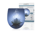 Abattant WC High Gloss, avec fermeture en douceur