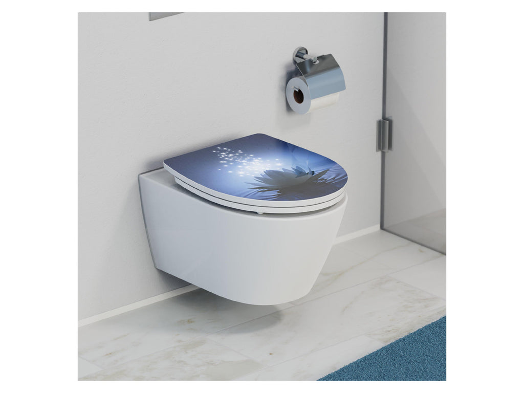 Abattant WC High Gloss, avec fermeture en douceur