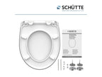 Abattant WC High Gloss, avec fermeture en douceur