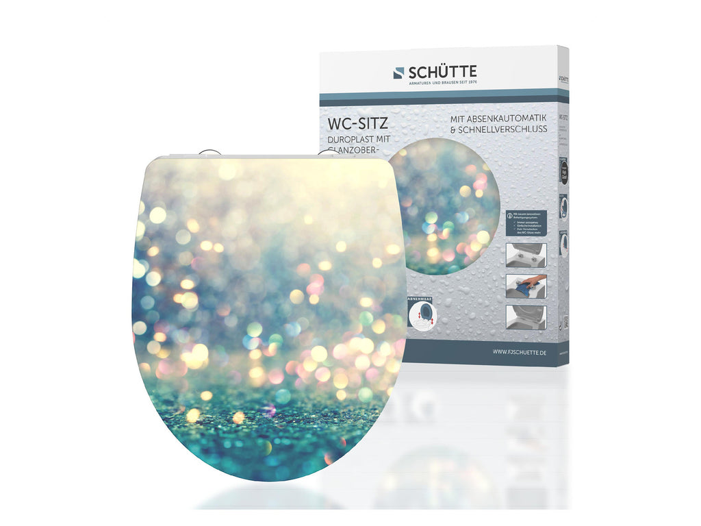 Abattant WC High Gloss, avec fermeture en douceur