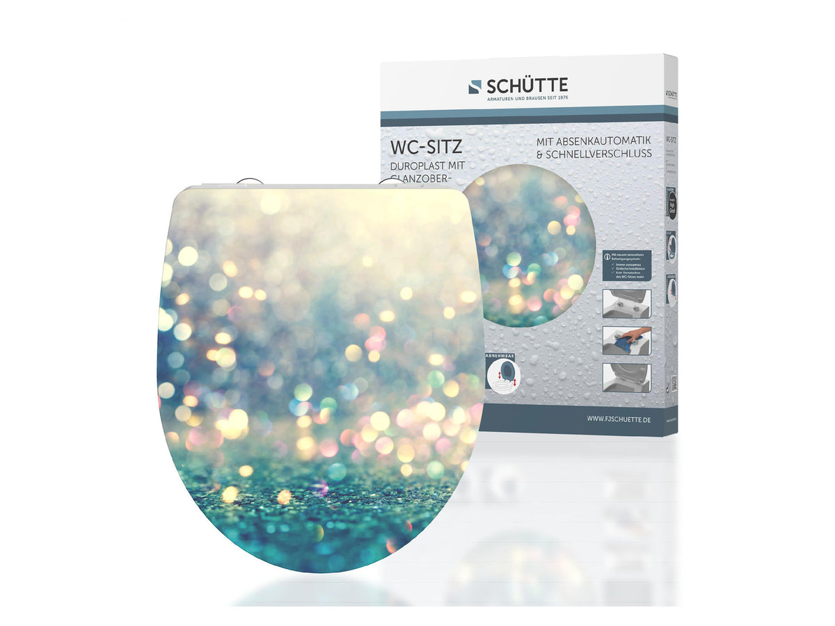 Abattant WC High Gloss, avec fermeture en douceur