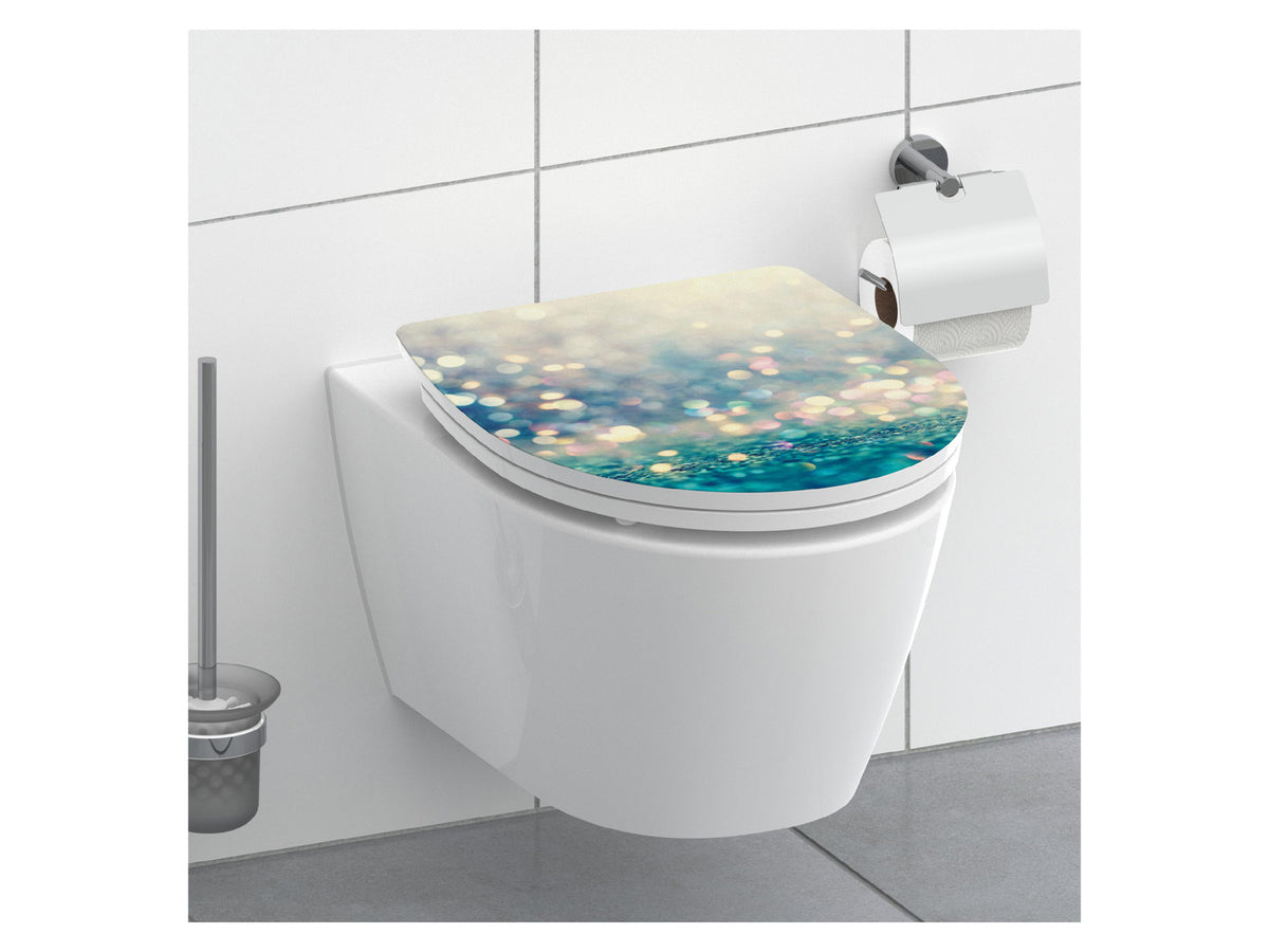 Abattant WC High Gloss, avec fermeture en douceur