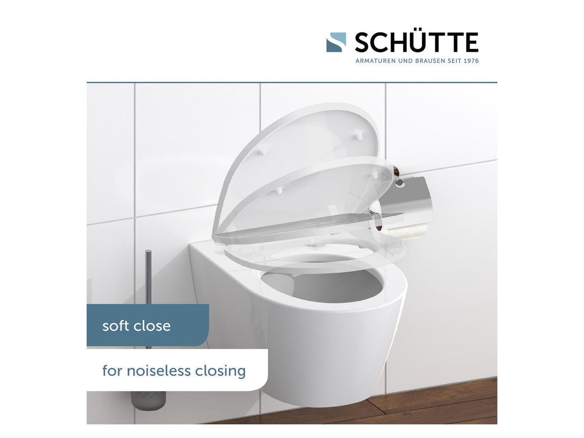 Abattant WC High Gloss, avec fermeture en douceur