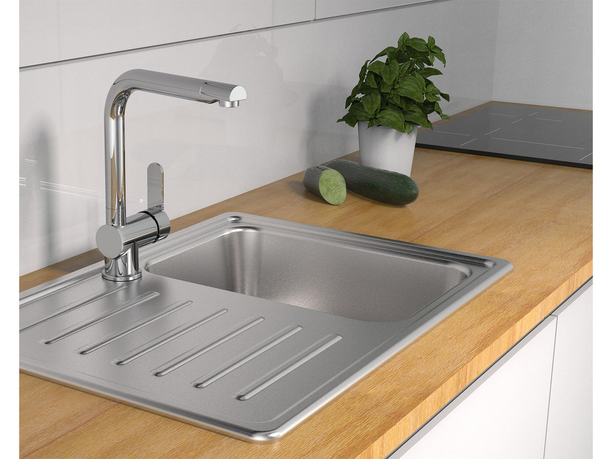 Mitigeur robinet de cuisine RIO, avec bec rétractable