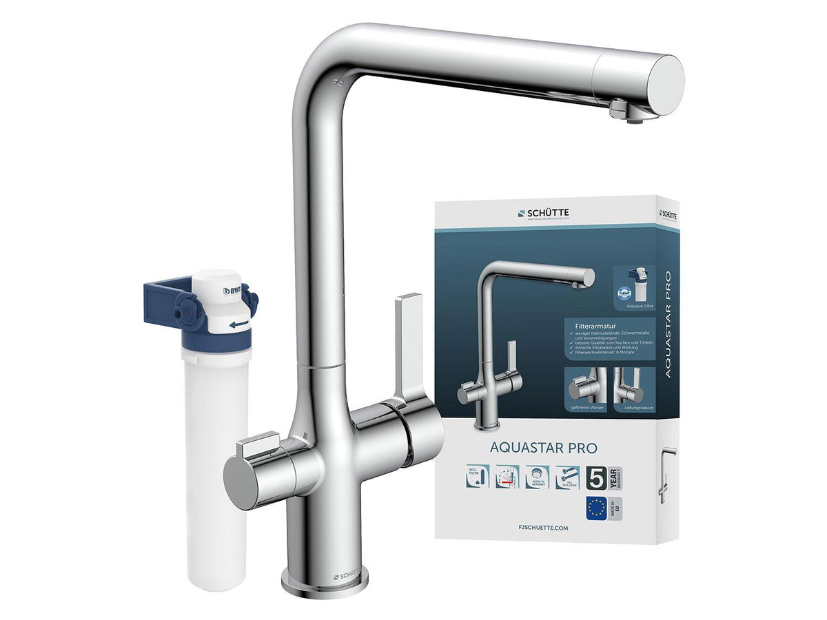Robinet d'eau potable AQUASTAR PRO avec système de filtration anti-calcaire