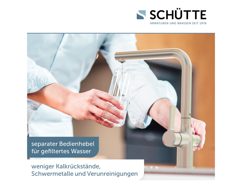 Robinet d'eau potable AQUASTAR PRO avec système de filtration anti-calcaire
