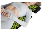 Tapis d'acupression avec oreiller