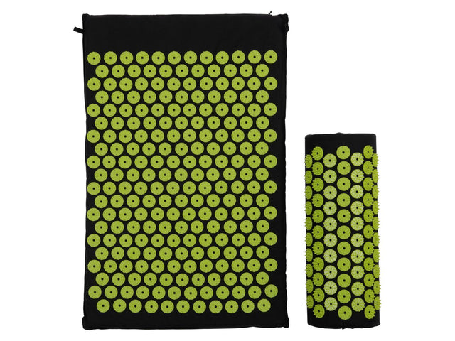 Tapis d'acupression avec oreiller