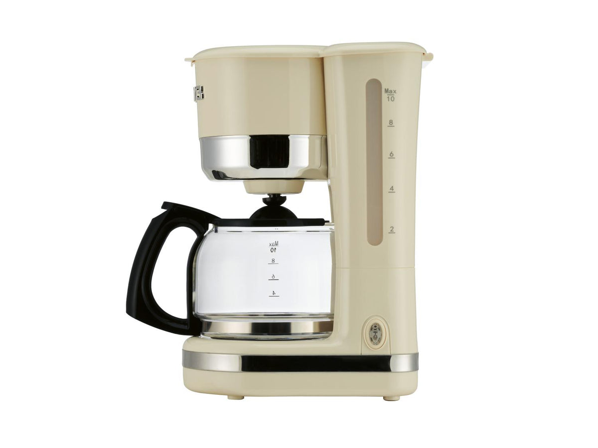Cafetière filtre Retro 1973, crème