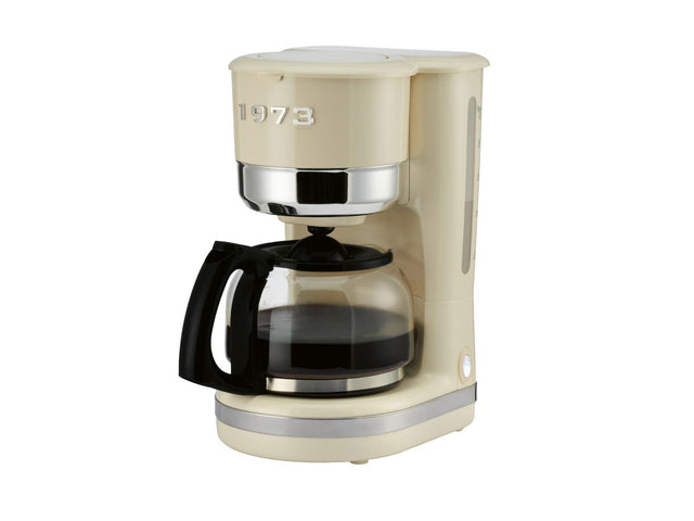 Cafetière filtre Retro 1973, crème