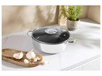 Casserole en acier inoxydable, Ø 28 cm