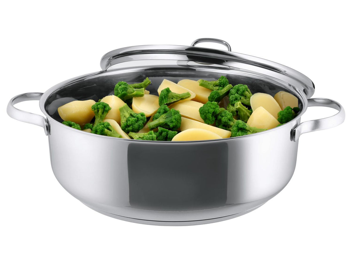 Casserole en acier inoxydable, Ø 28 cm
