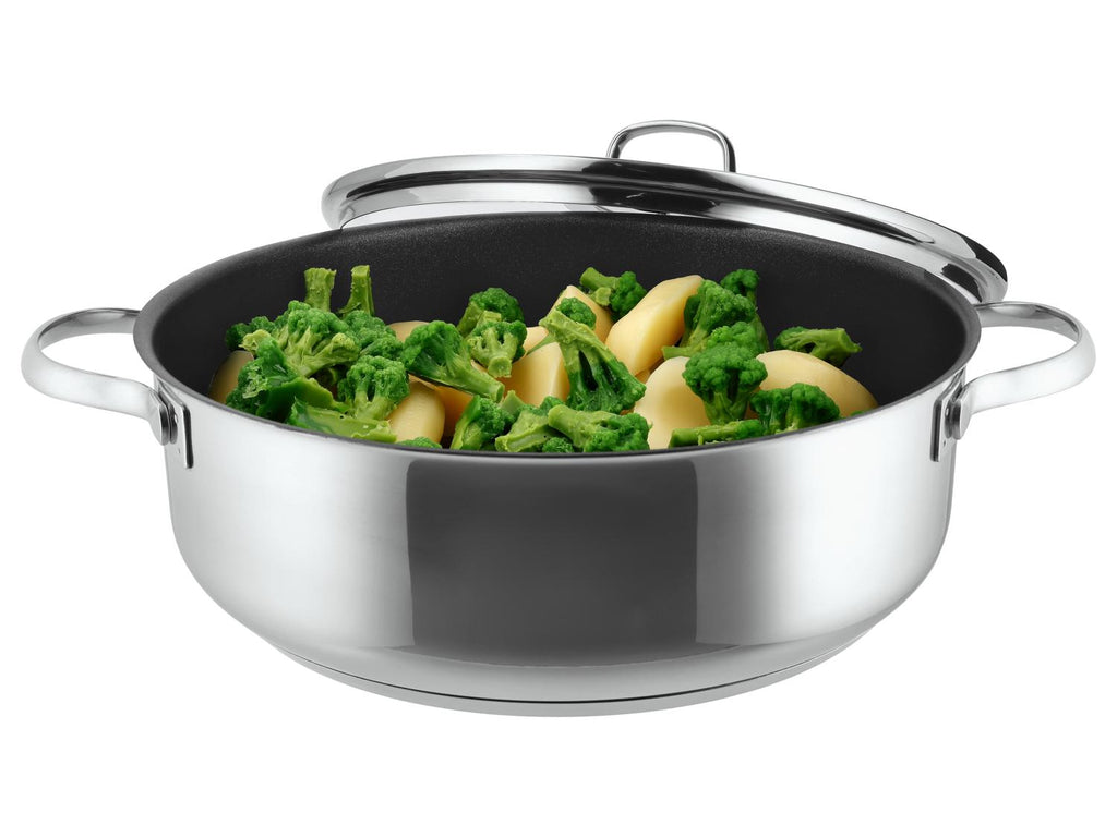 Casserole en acier inoxydable, Ø 28 cm