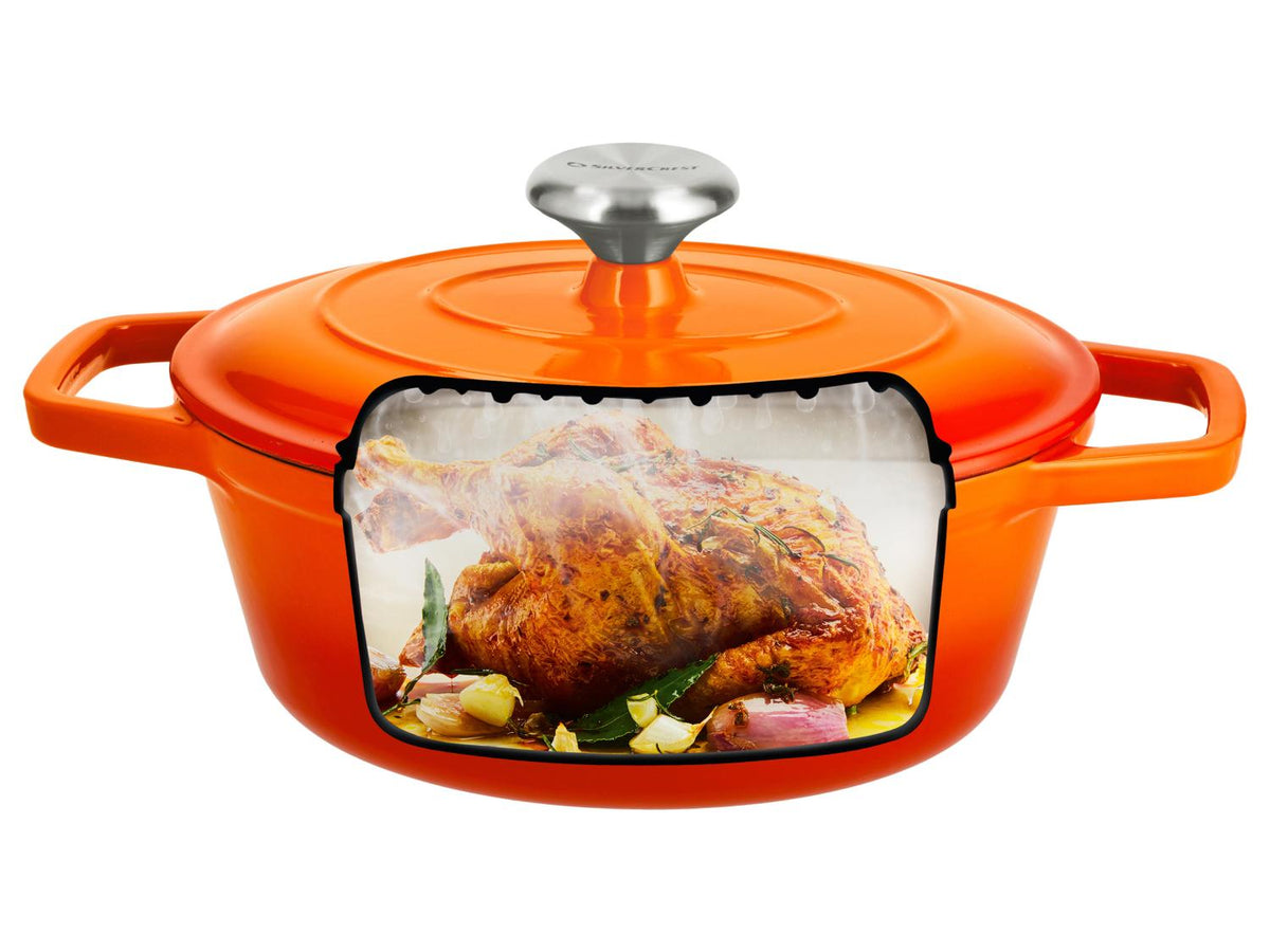 Cocotte en fonte Premium, 3 L