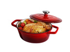 Cocotte en fonte Premium, 3 L