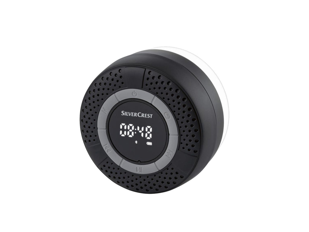 Enceinte de douche Bluetooth FM avec haut-parleur