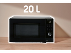 Four à micro-ondes SMWC 700 D2, 20 L, 700 W, noir