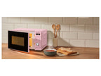 Four à micro-ondes SMWC 700 D2, 20 L, 700 W, rose pastel