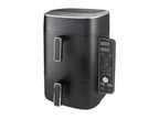 Friteuse à air chaud 2 zones superposées, 9,5 l