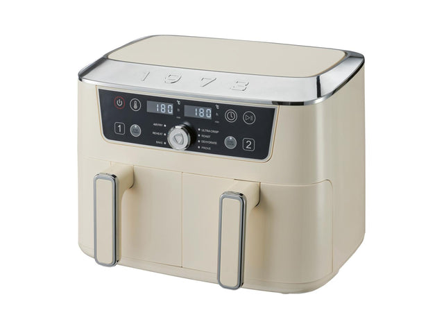 Friteuse à air chaud double zone Retro 1973, 8,7 L