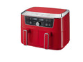 Friteuse à air chaud double zone Retro 1973, rouge