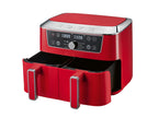 Friteuse à air chaud double zone Retro 1973, rouge