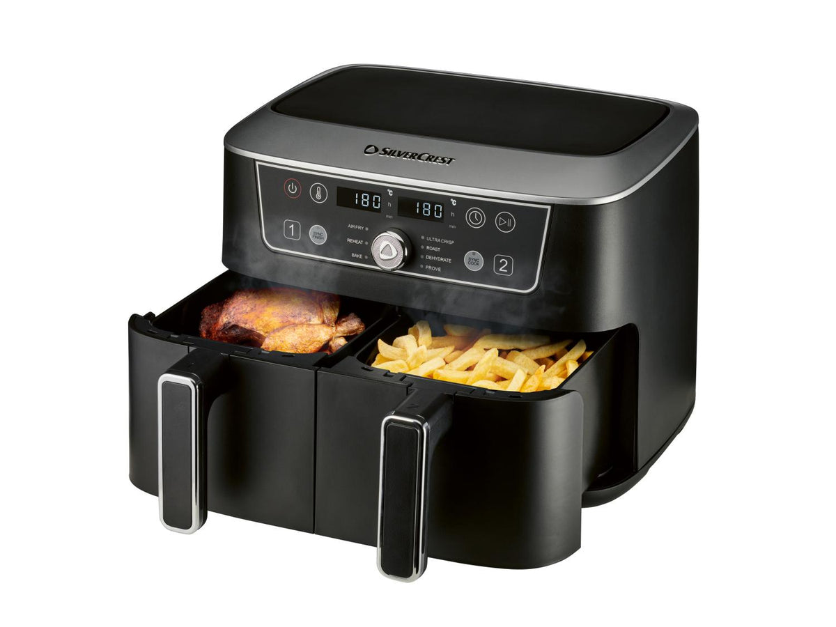 Friteuse à air chaud double zone SHFDD 2600 C2, 8,7 L